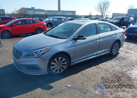 2017 Hyundai Sonata Sport из США, поврежденный, VIN 5NPE34AF0HH505218